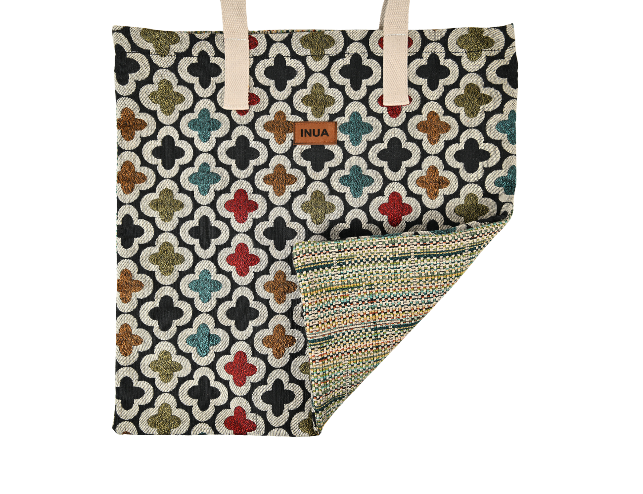 INUA Everyday Impact Tote – Market Tile
