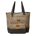 INUA Impact Double Tote with Pouch - Heritage Tweed