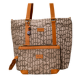 INUA Impact Double Tote with Pouch - Trellis Geo