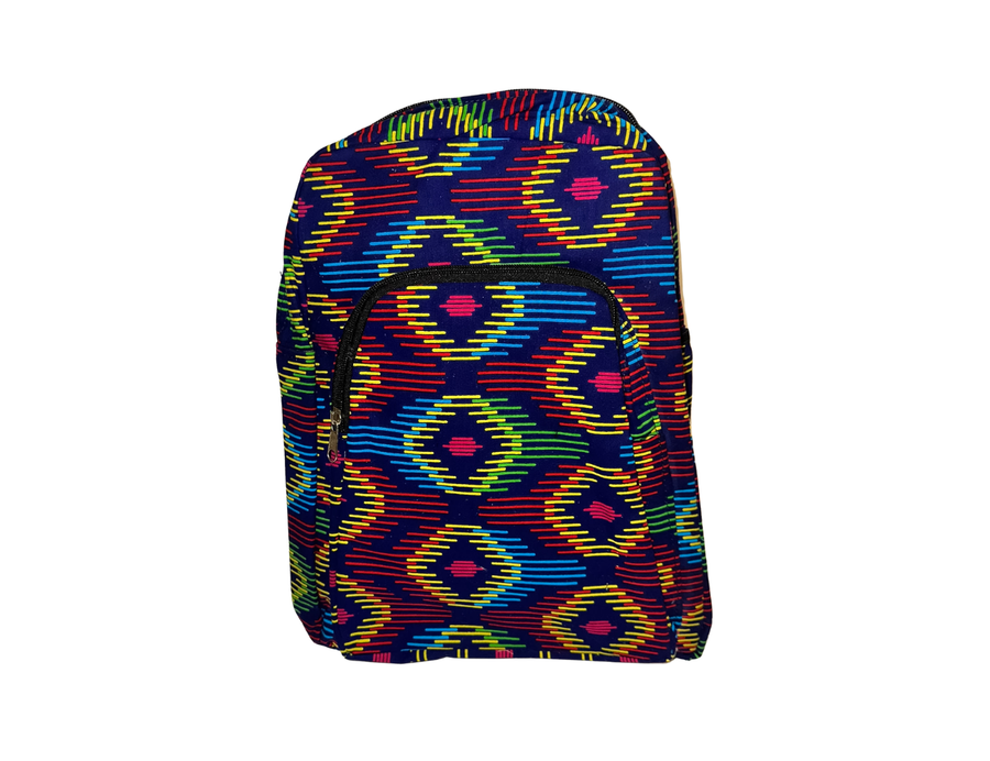 Rainbow Ikat Impact Backpack